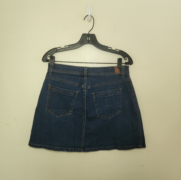Women's Button Front Denim Skirt Sz Medium - Picture 5 of 6